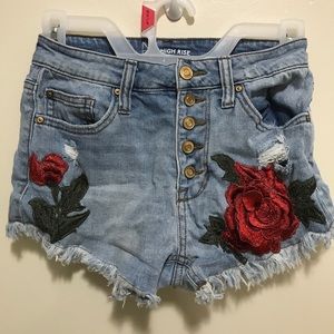 Rose High Rise Shorts